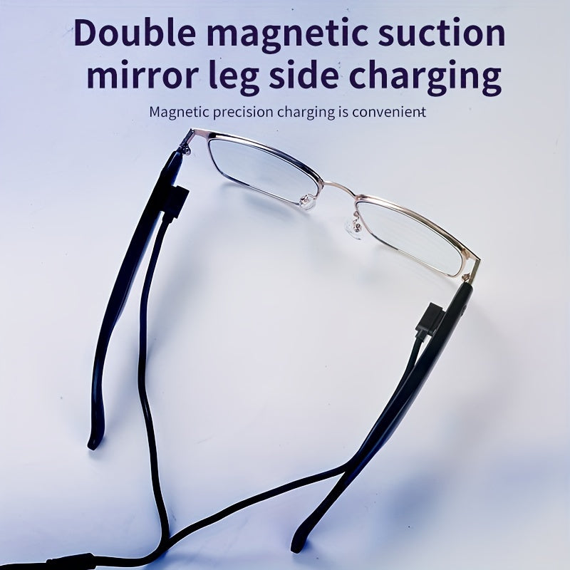 Smart Audio Glasses with Auto Dimming & Built-in Speakers