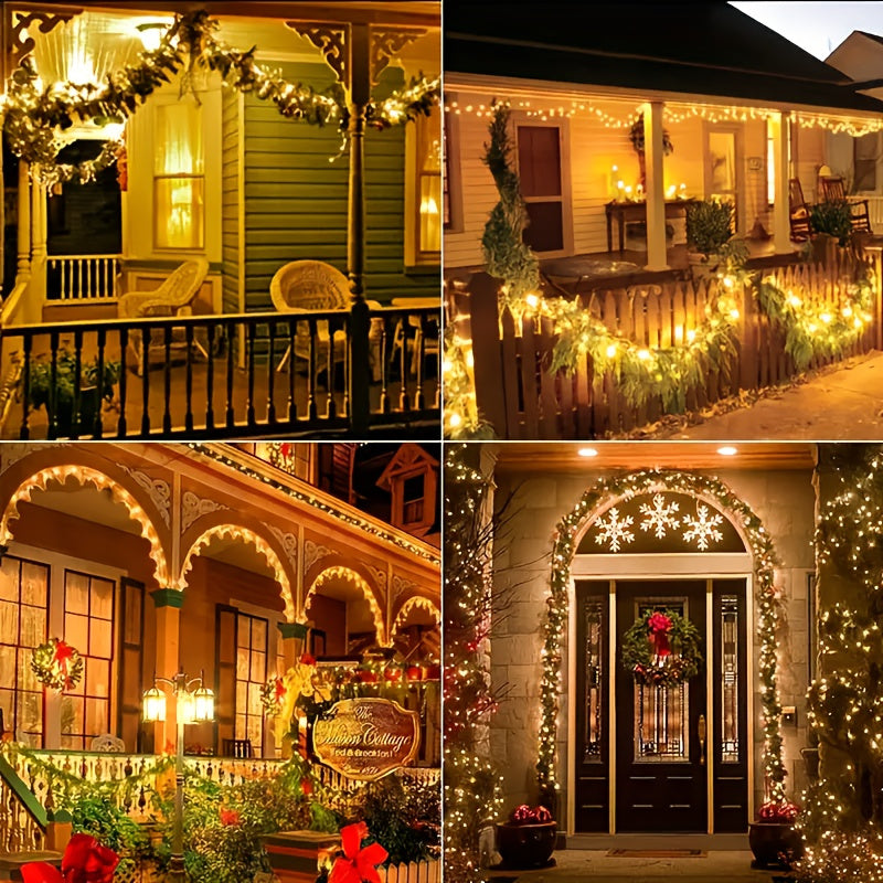 Solar String Lights – 300/100 LED Outdoor Fairy Lights for Garden & Holidays
