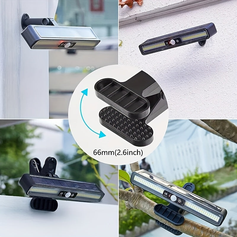 Outdoor Solar Motion Sensor Light – 36 LED, 10,000LM, Wall & Clip Mount