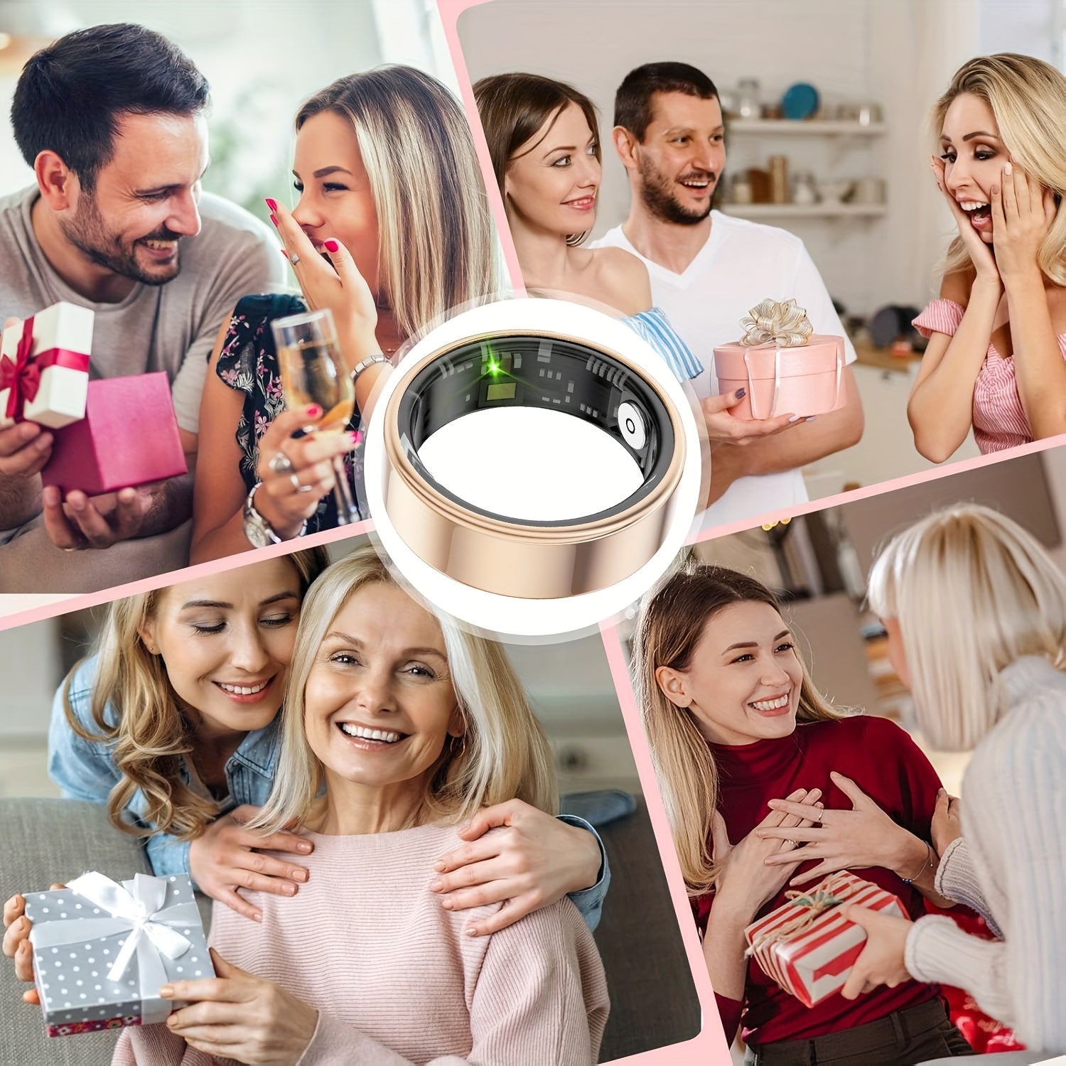 Smart Fitness Ring for Men & Women – Health & Activity Tracker