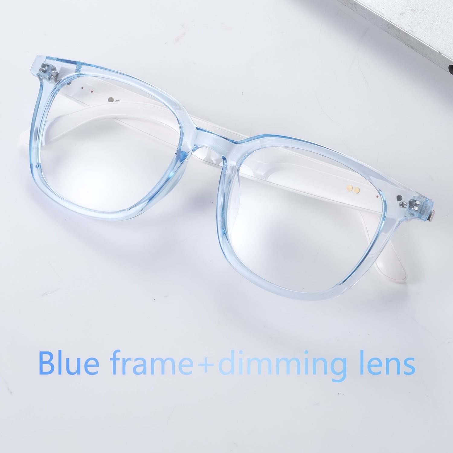 Smart Audio Glasses with Auto Dimming & Built-in Speakers