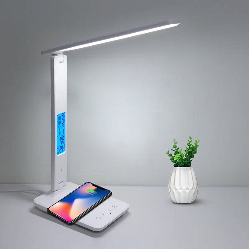 LAOPAO 10W Qi Wireless Charging LED Desk Lamp