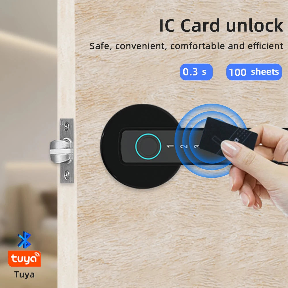 RAYKUBE M5 Smart Fingerprint Door Lock – Tuya APP Compatible