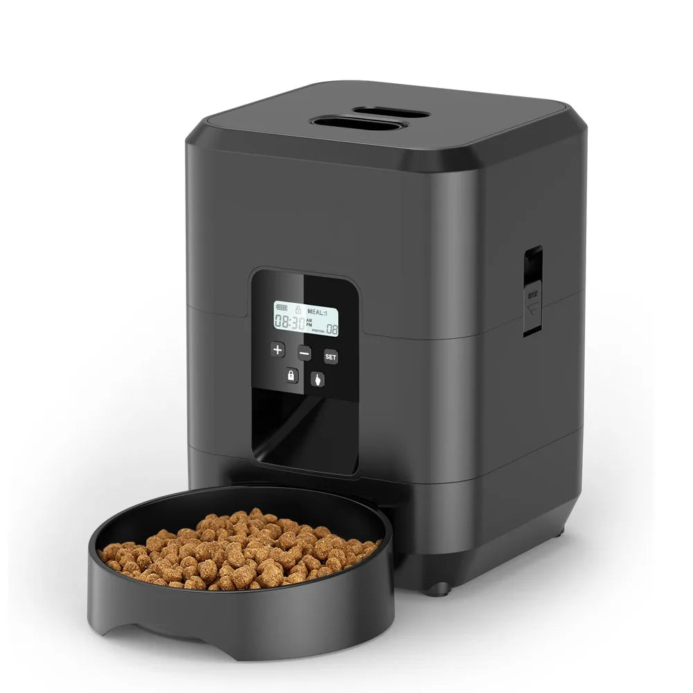 Smart Automatic Pet Feeder with Timed Slow Feeding Bowl