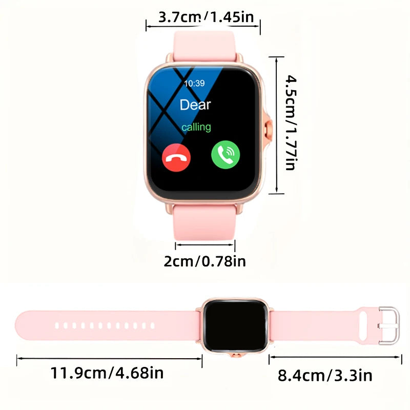 Full Touch Screen Smart Watch with Call & Music Control