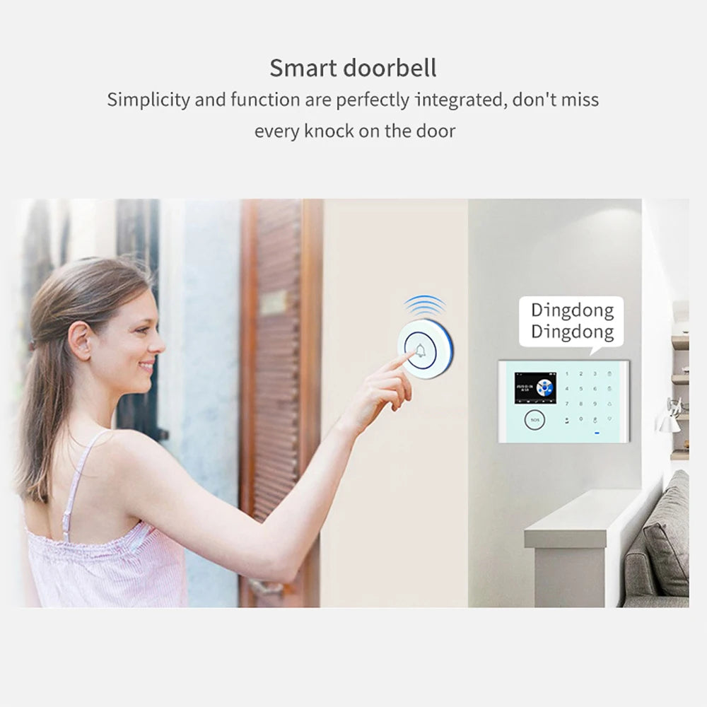 CS118 3-in-1 WiFi GSM GPRS Smart Home Alarm System