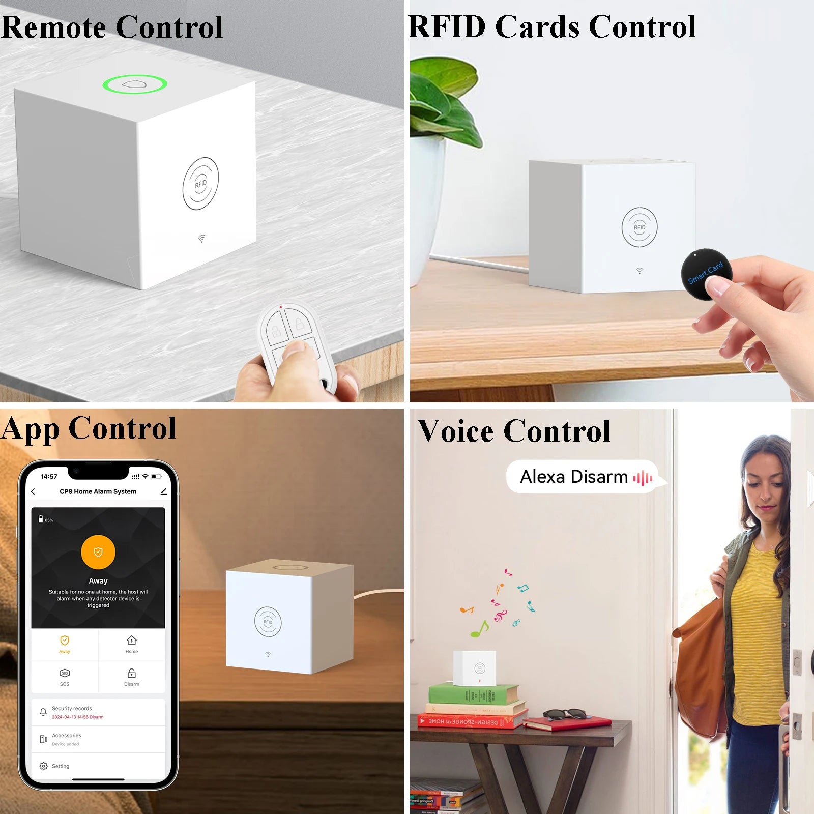 CPVAN Wireless Home Alarm System – Tuya Smart Compatible