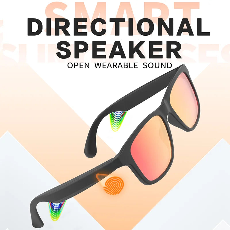 Smart Bluetooth Glasses with Speaker & Hands-Free Calling