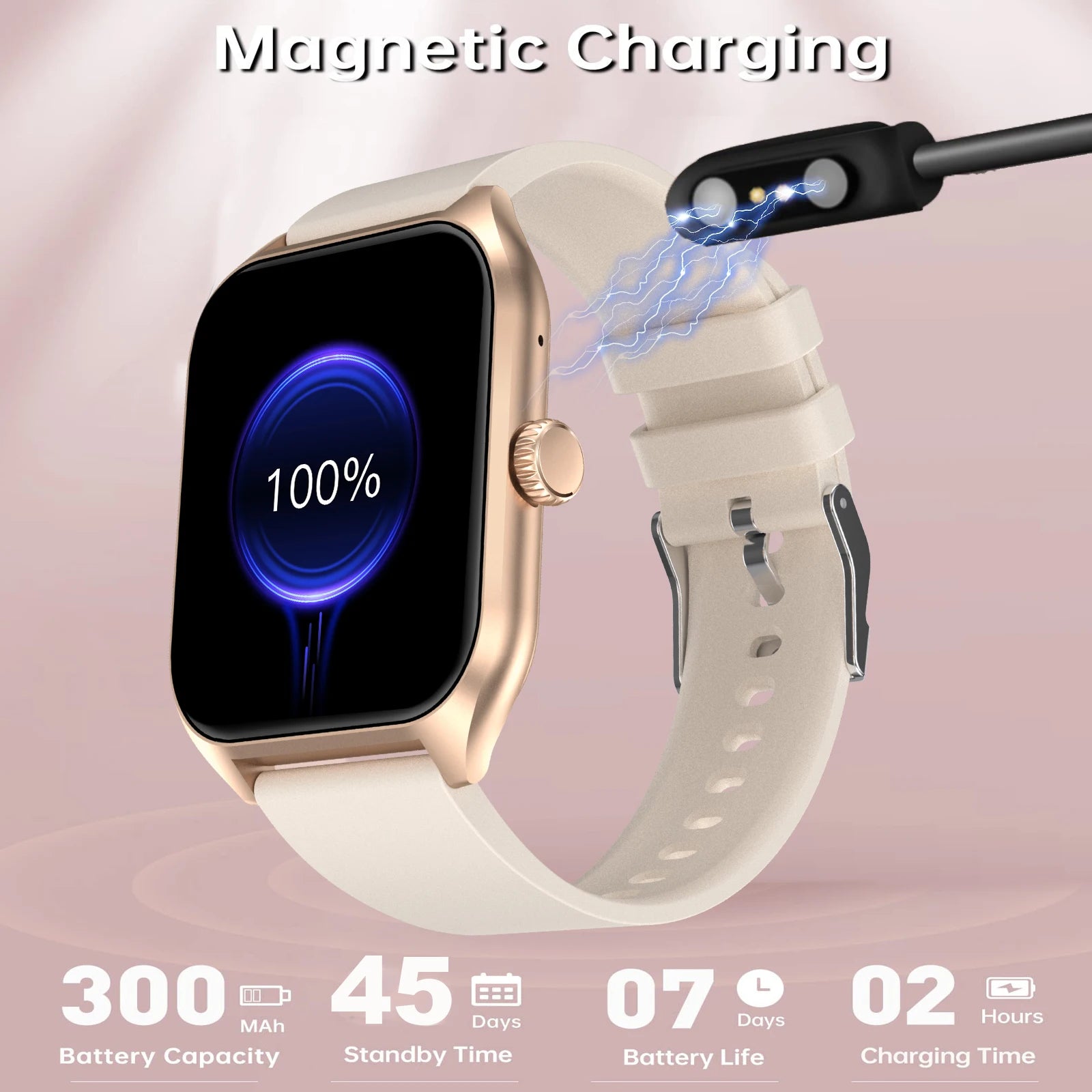 AI Voice Assistant Smart Watch with 1.96