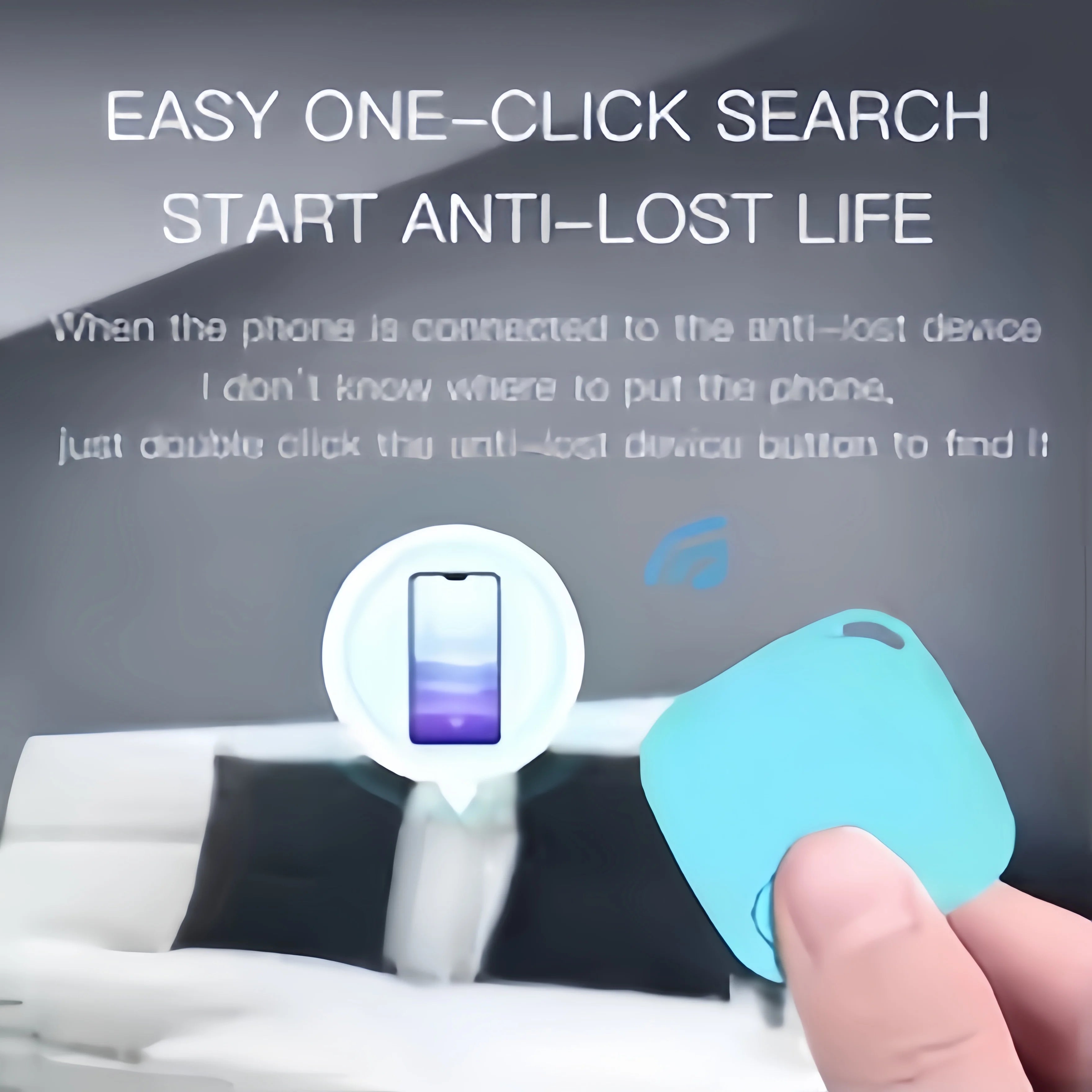 Mini Bluetooth GPS Tracker – Smart Key Finder for iOS