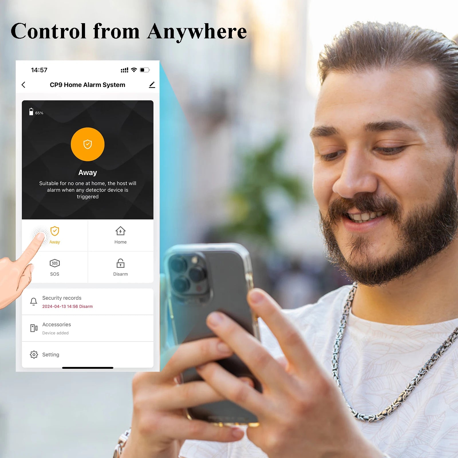 CPVAN Wireless Home Alarm System – Tuya Smart Compatible