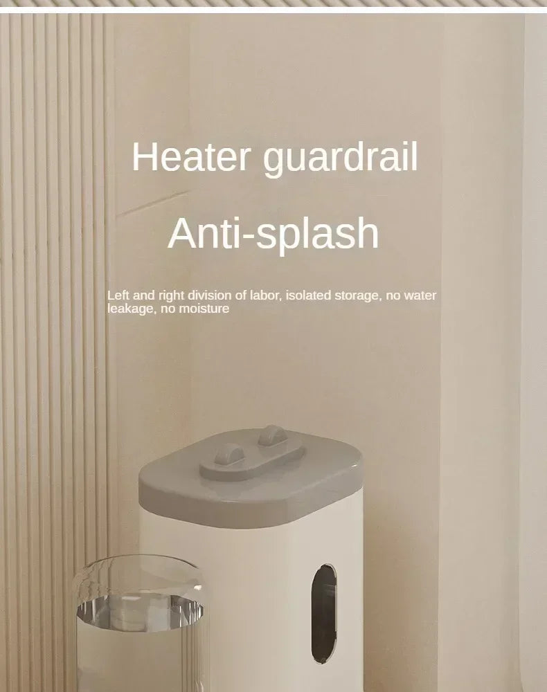 Automatic Pet Feeder & Water Fountain Bowl with Raised Stand
