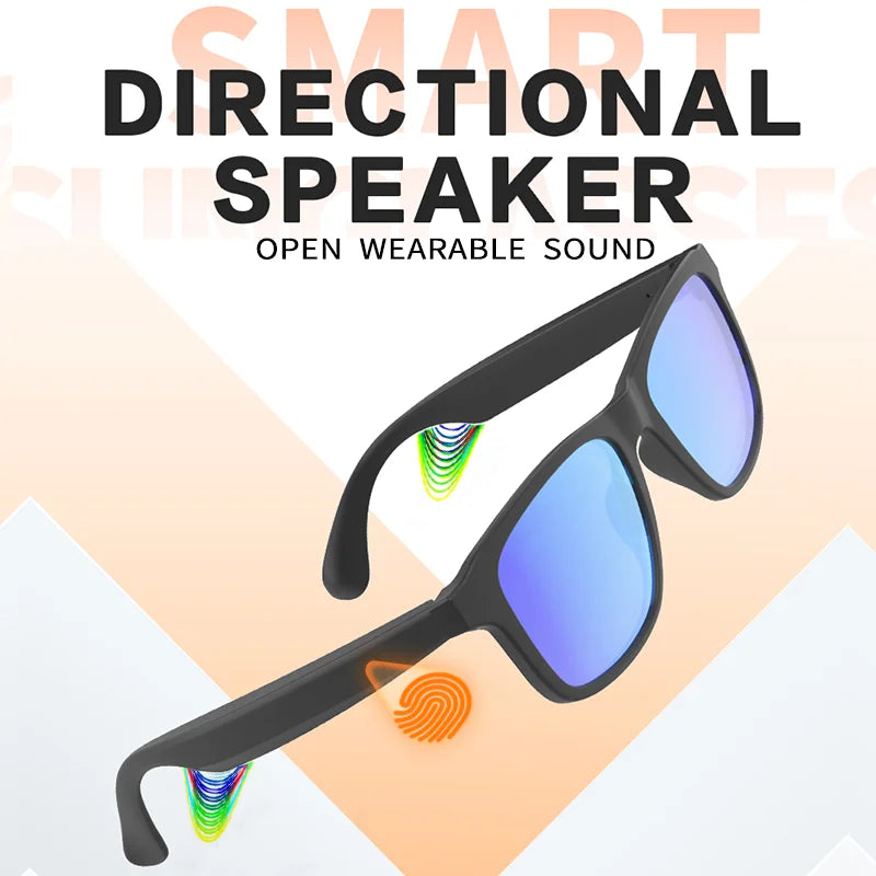 Smart Bluetooth Glasses with Speaker & Hands-Free Calling
