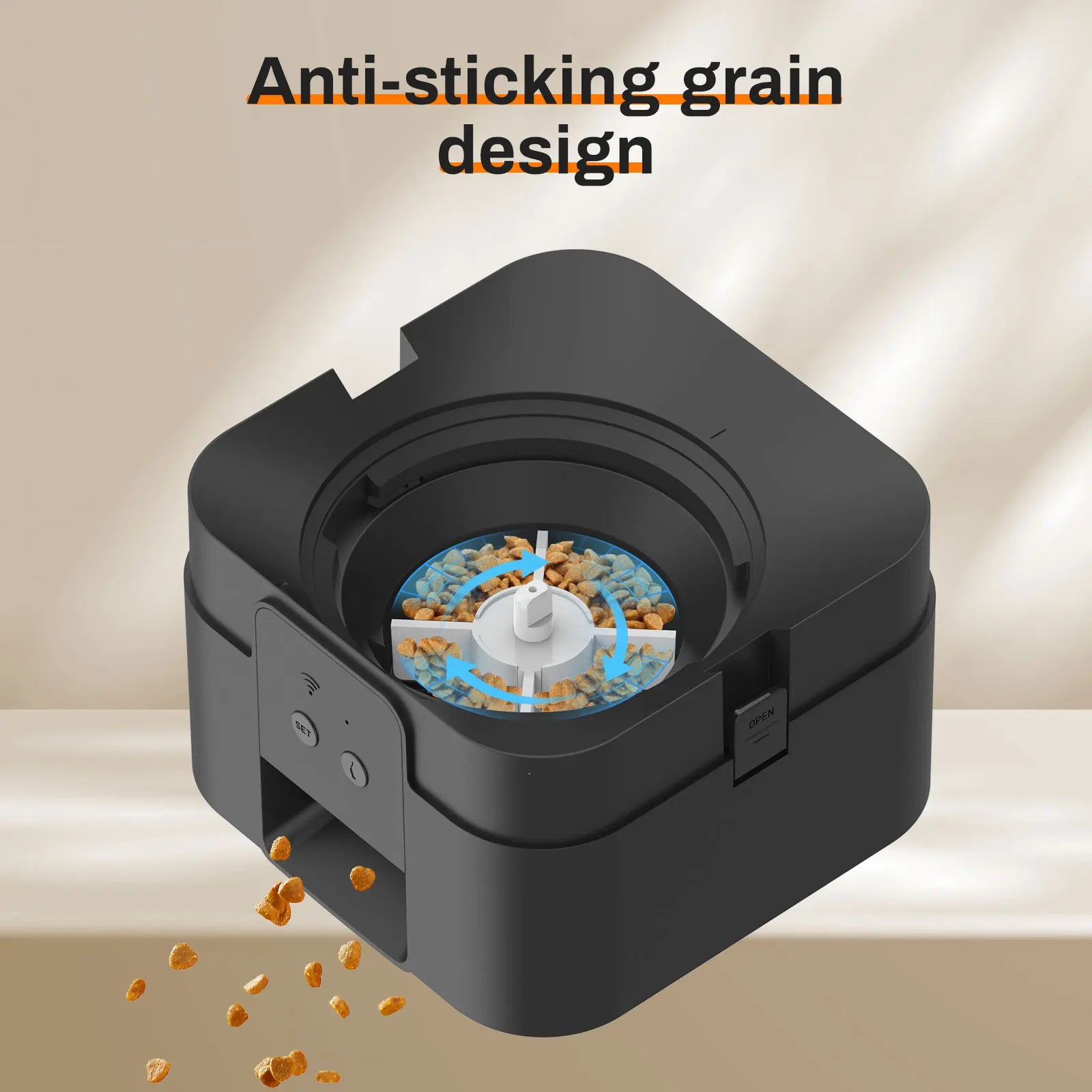 Smart Automatic Pet Feeder with Timed Slow Feeding Bowl