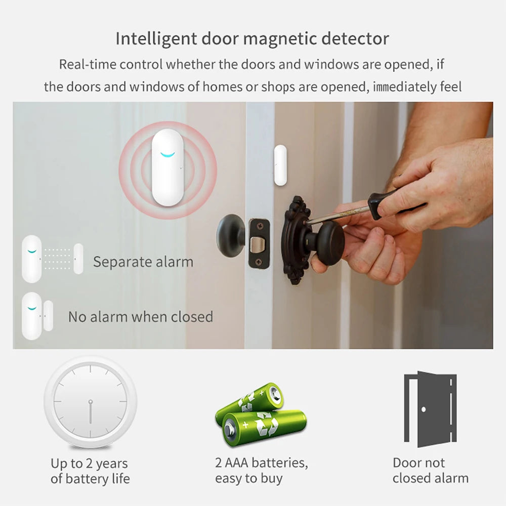 CS118 3-in-1 WiFi GSM GPRS Smart Home Alarm System