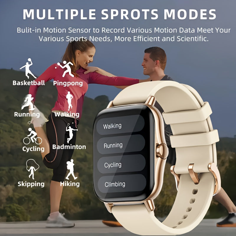 Large-Screen Smartwatch with HD Calls & Sports Modes