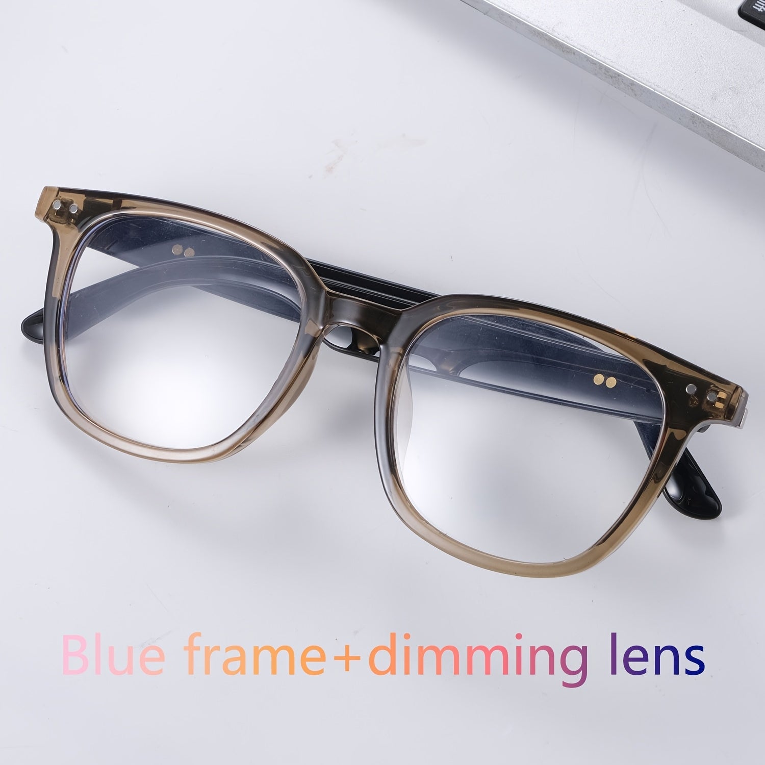 Smart Audio Glasses with Auto Dimming & Built-in Speakers